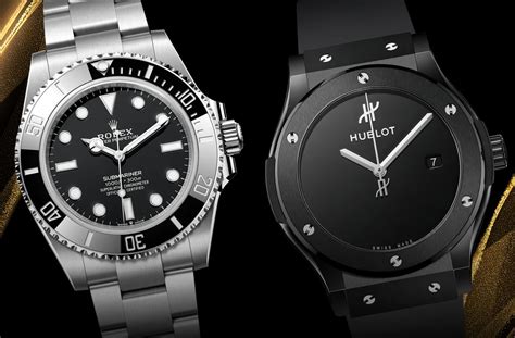 rolex vs hublot price.